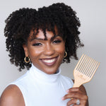 Bamboo Hair Pick