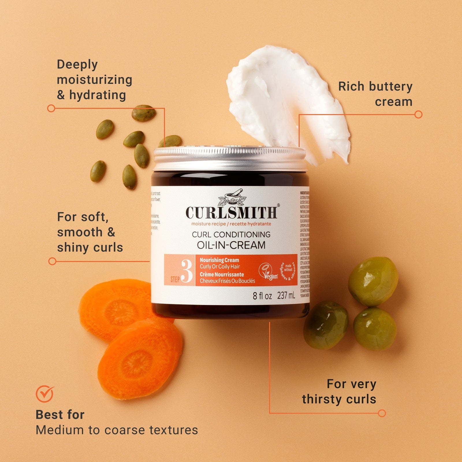 Curl Conditioning Oil-In-Cream