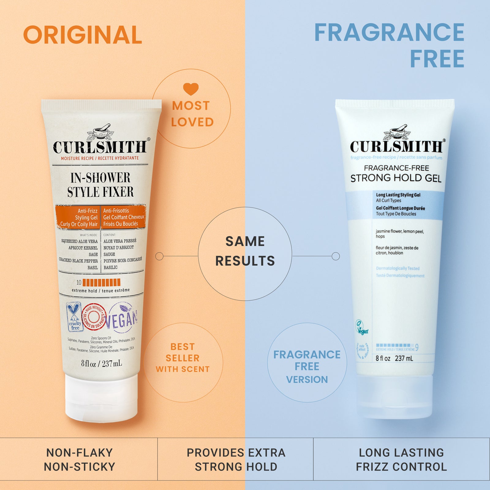 Fragrance-Free Strong Hold Gel, Click to enlarge