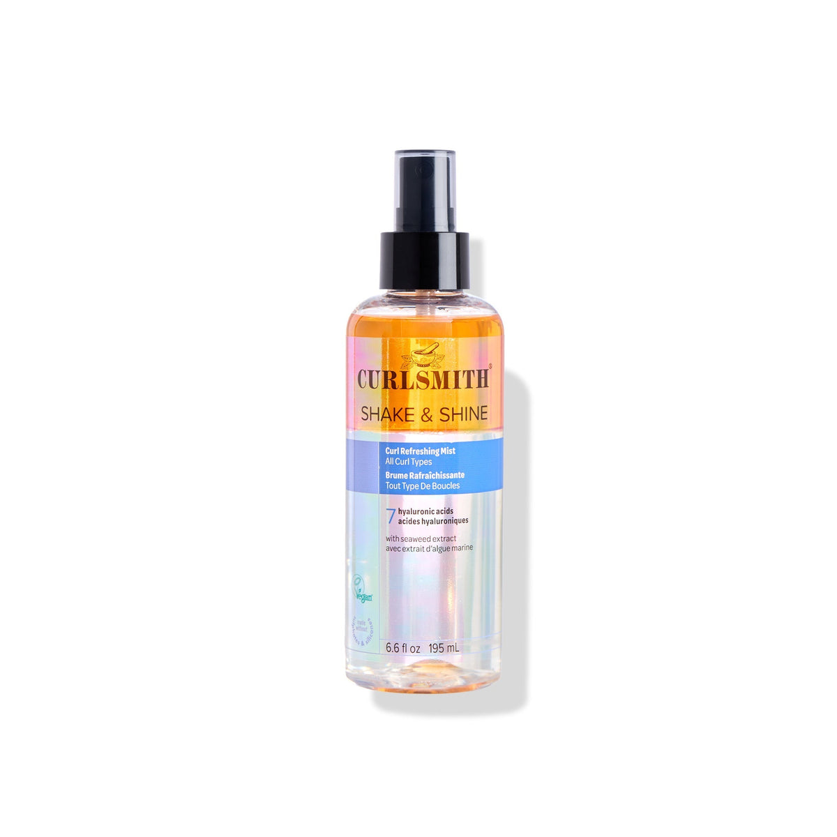 Curlsmith hair care product bottle on a white background