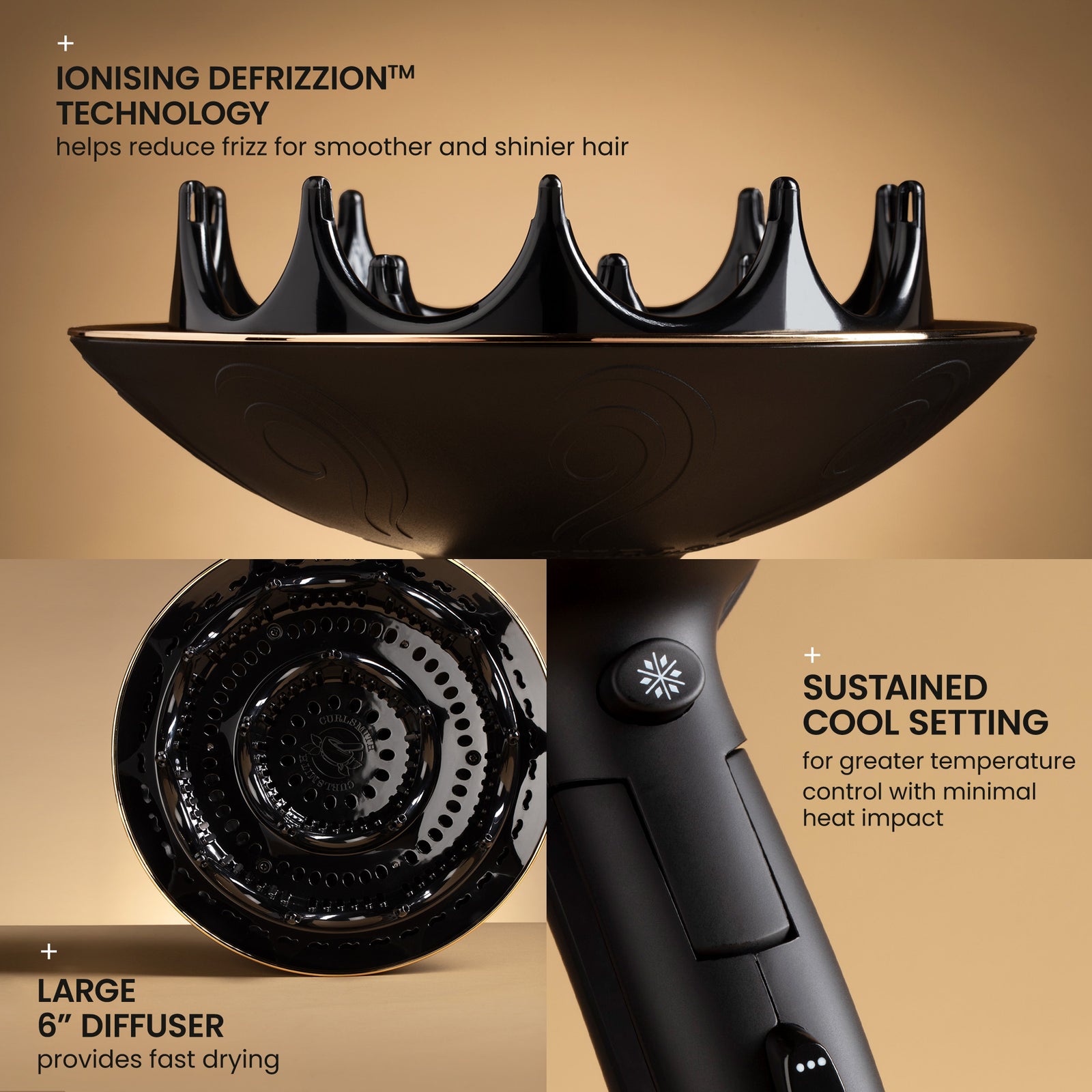 Defrizzion Dryer - Travel Edition, Click to enlarge